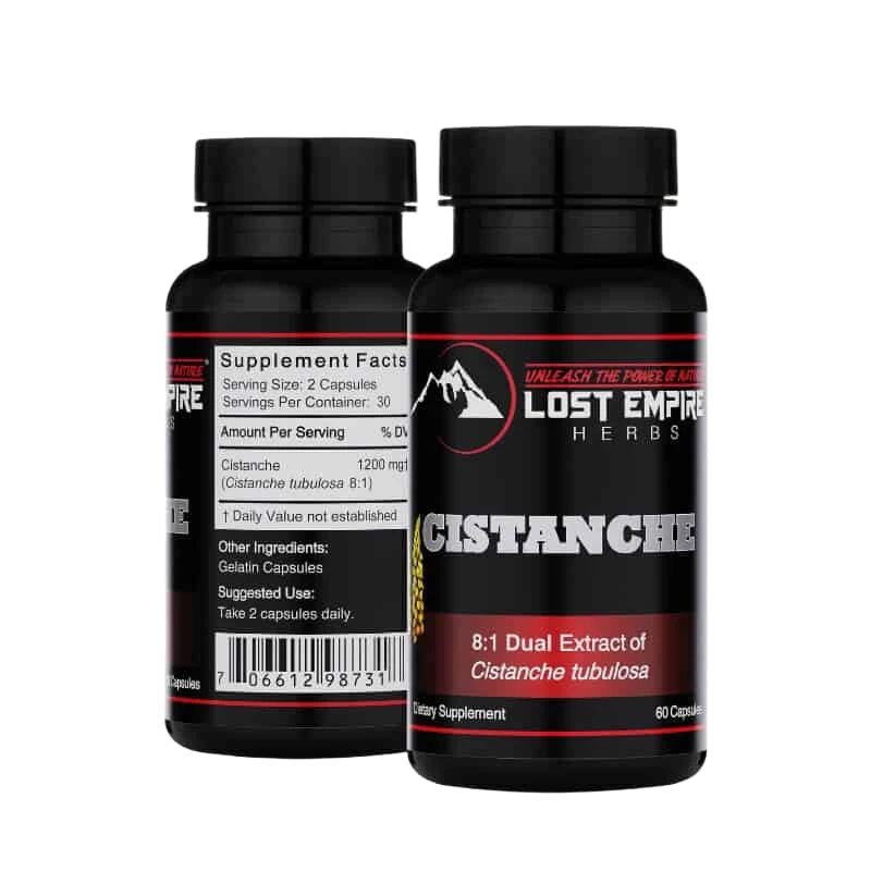 Cistanche Capsules from Lost Empire Herbs - Premium Desert Ginseng Extract